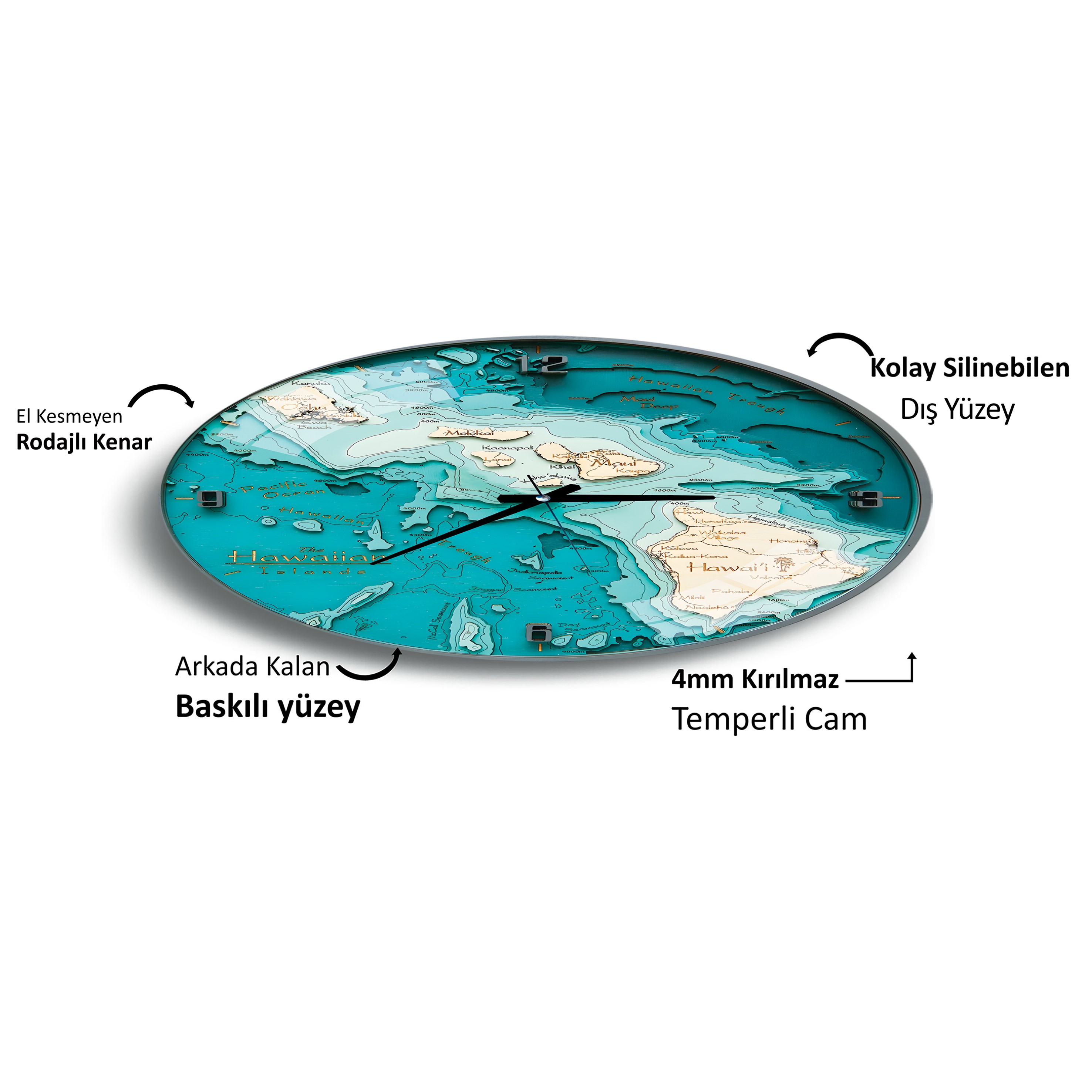 Hawaii%20Adası%20Cam%20Saat%20-%2040%20cm