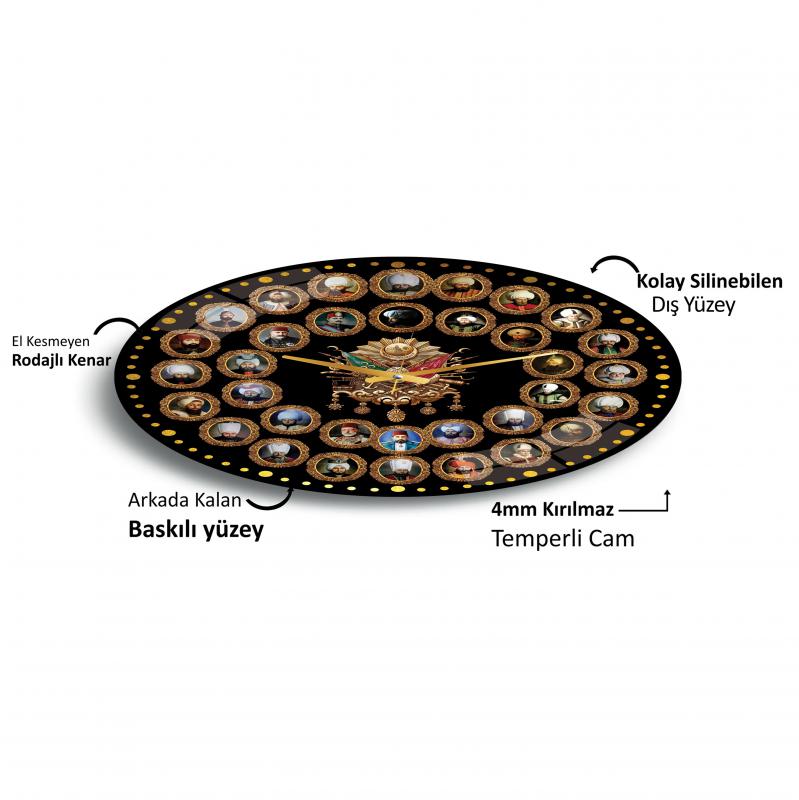 Osmanlı%20Padişahları%20Cam%20Saat%20-%2060%20cm